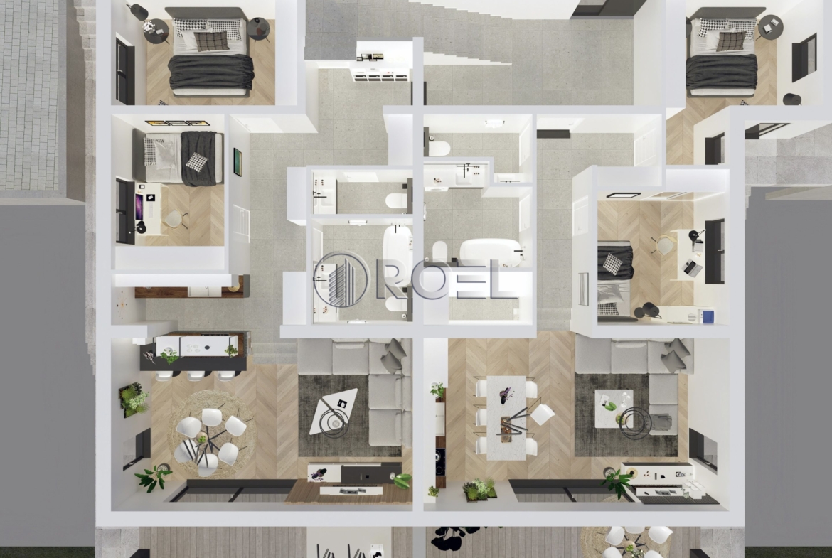 Three-room apartment, Sveta Nedelja, usable area 103,5 m²