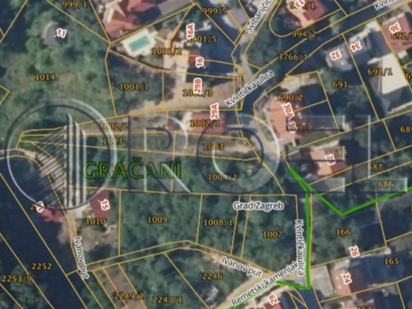 Plot for construction, 714, Podsljeme, Zagreb