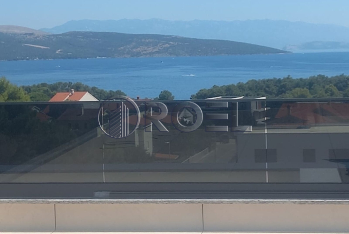 Četverosobni stan, Krk, novogradnja, NKP 170.07m2