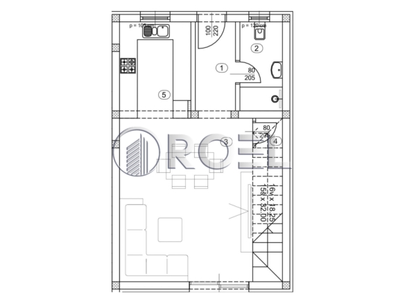 Terraced house, 133.75, Brezovica, Zagreb – Okolica