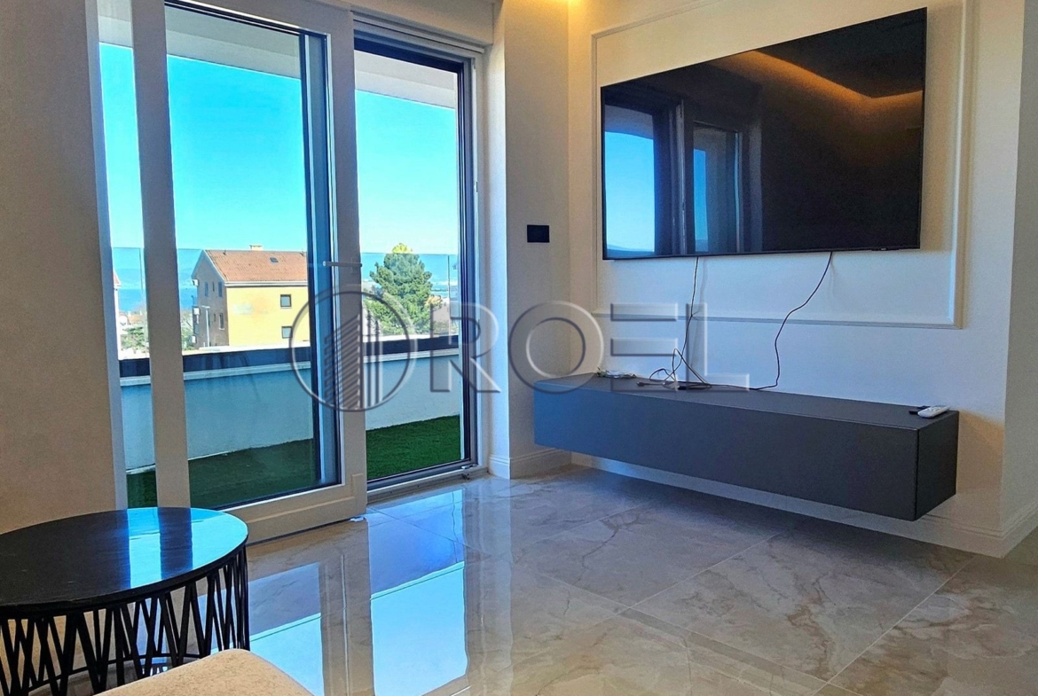 Trosoban stan u luksuznoj novogradnji, Krk, Malinska, prodaja, 84 m2