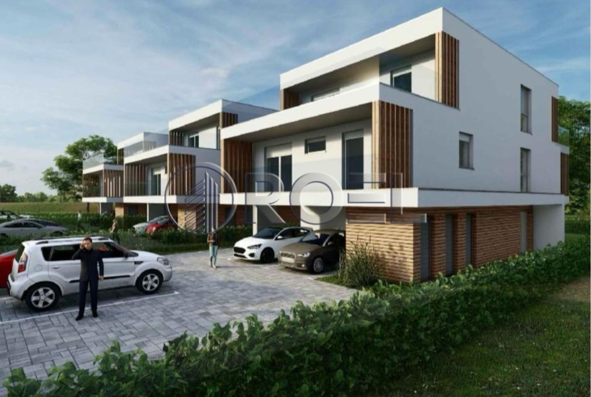 Trosobni stan s terasom, Samobor, Okolica, 94 m2, Novogradnja