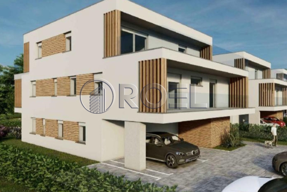 Trosobni stan s terasom, Samobor, Okolica, 94 m2, Novogradnja