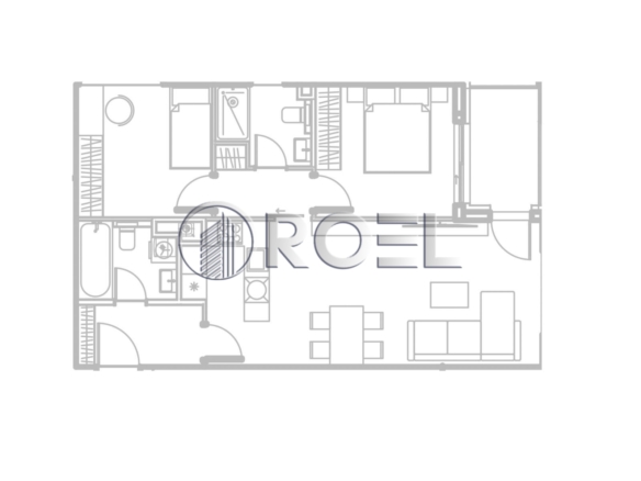 Novogradnja, Trosobni stan, Novi Zagreb, Dugave 68,70m2