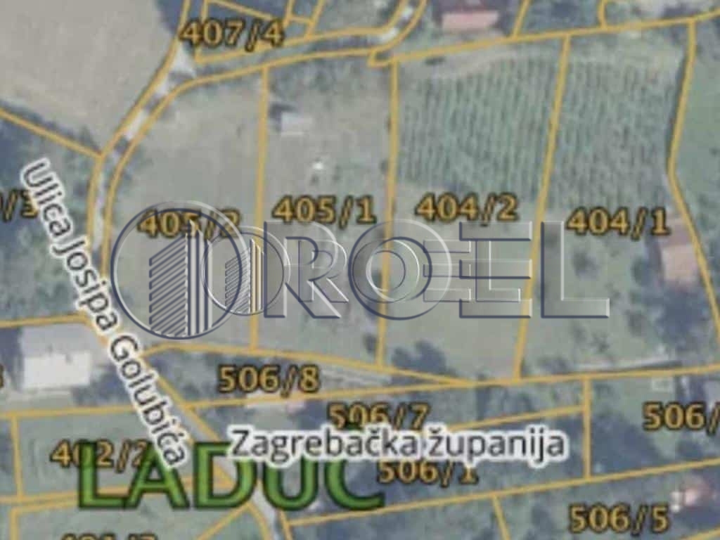 Građevinsko zemljište,  Brdovec, Šenkovec, 850 m²
