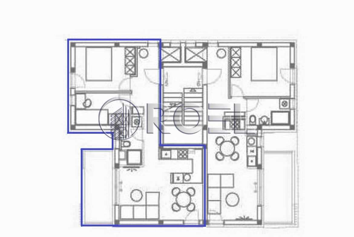 Novogradnja, Stenjevec, 54,09 m2, DB+1S