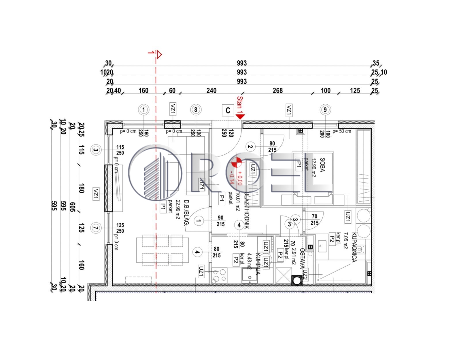 997_3_1758634743 Dvosobni stan, Zagreb, Sesvete, 62.70 m2