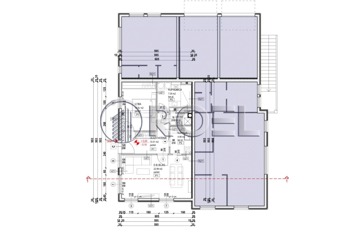 Dvosobni stan, Zagreb, Sesvete, 62.70 m2