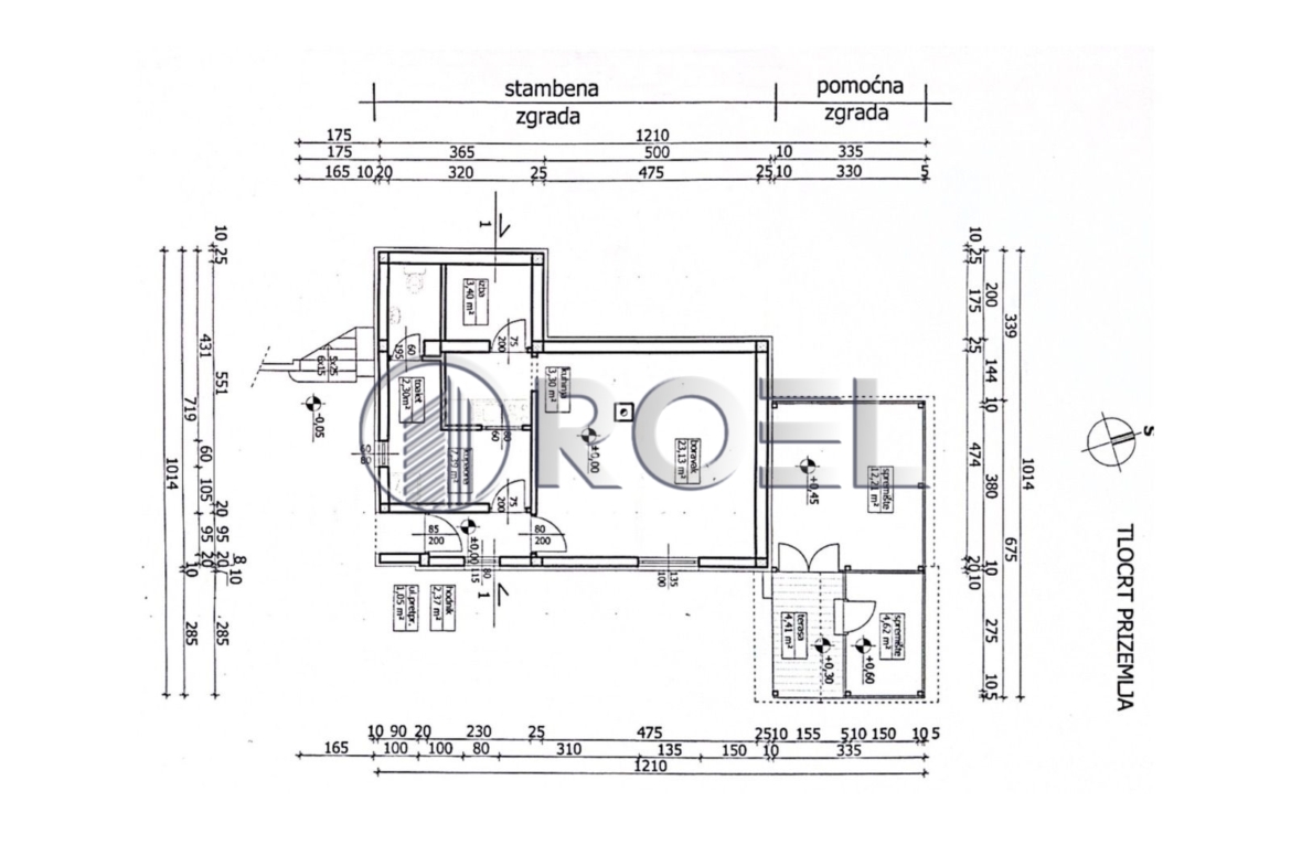 Land area 815 m2 with house, Zagreb, Dubrava, Miroševečka