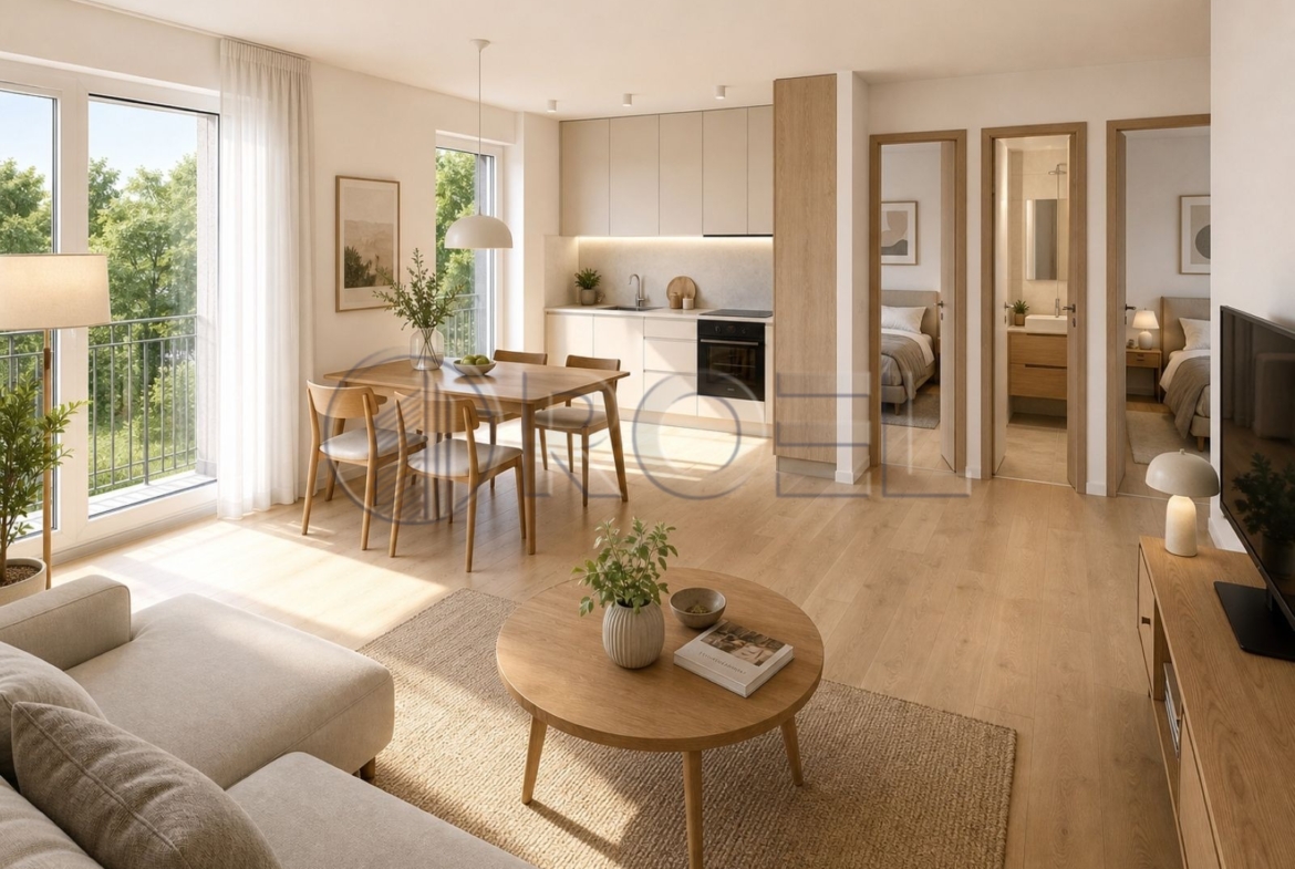 Novi Zagreb, Blato, trosobni stan, 68,62m2, vanjsko parkirno, prodaja