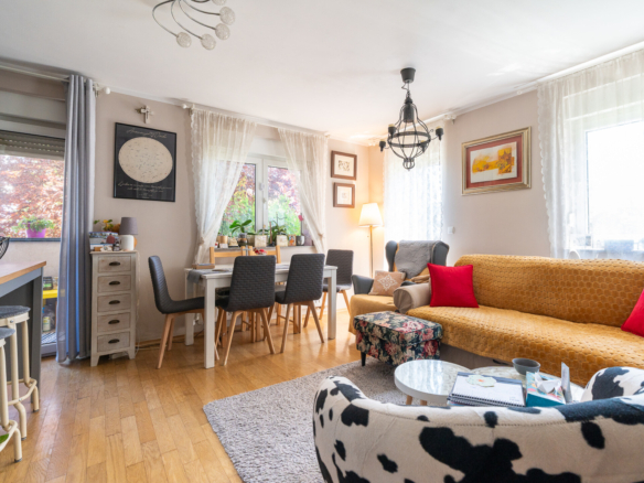 Zagreb, Sveta Klara, trosoban stan 56 m2 s vrtom i parkirngom, prodaja