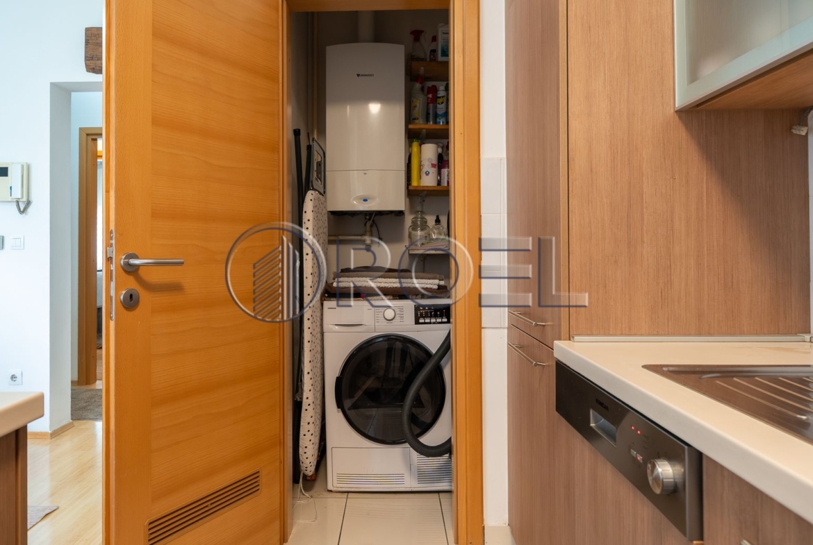 Zagreb, Savska opatovina, moderan trosobni stan NKP 64m2, za najam
