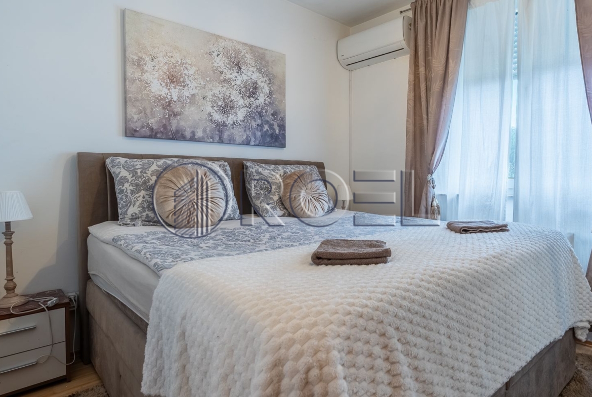 Zagreb, Savska opatovina, moderan trosobni stan NKP 64m2, za najam