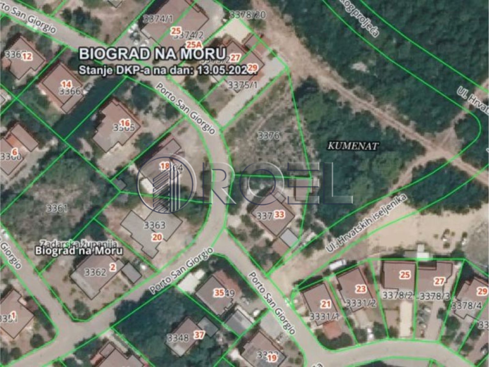 1545_1_1778754067 Građevinsko zemljište, Biograd na moru, 836 m2, Prodaja