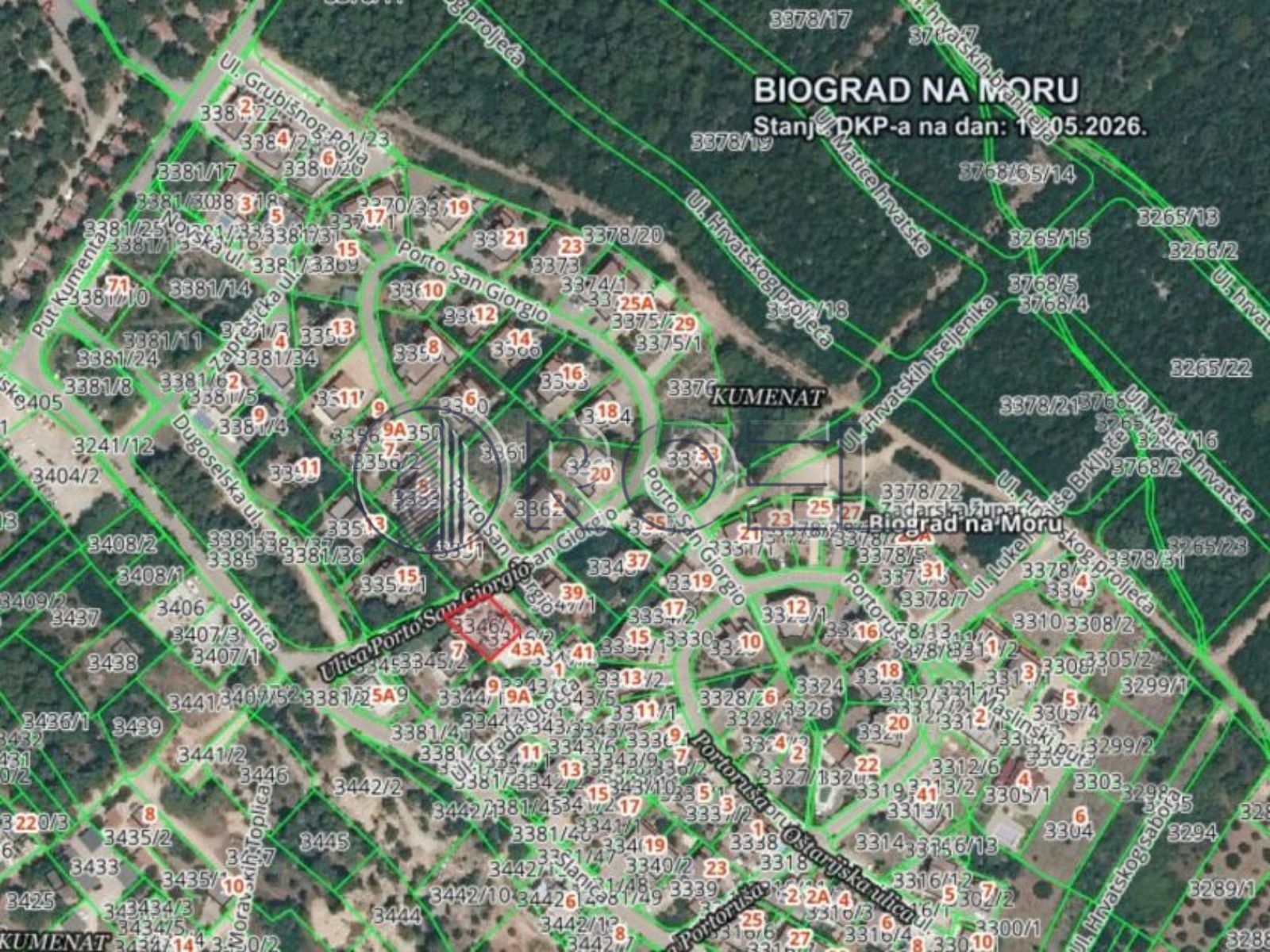 1545_2_1778754078 Građevinsko zemljište, Biograd na moru, 836 m2, Prodaja