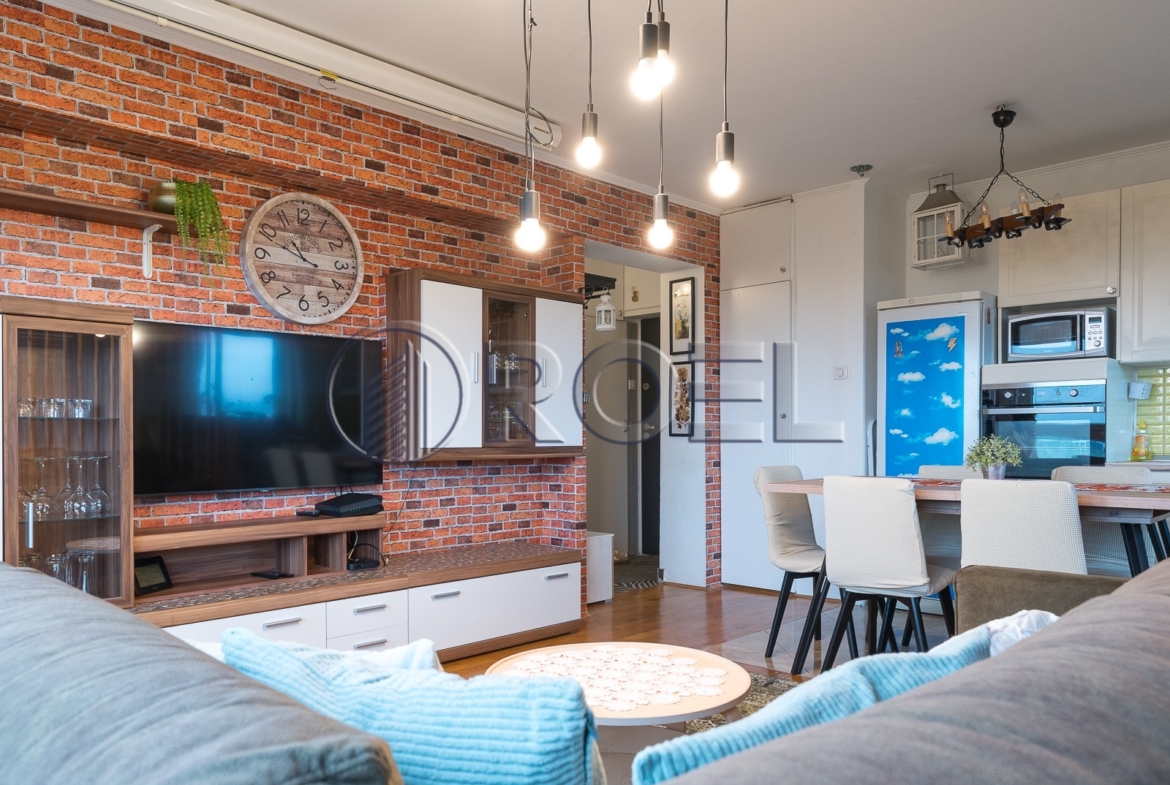Three-Room Apartment, Zagreb, Folnegovićevo Neighborhood, 64.32 m2