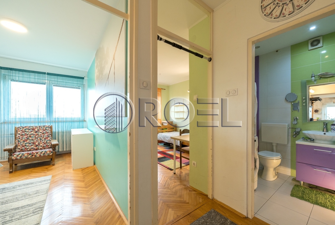 Three-Room Apartment, Zagreb, Folnegovićevo Neighborhood, 64.32 m2