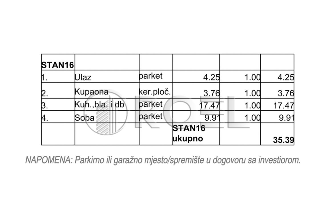 Dvosobni stan, Zagreb, Resnik, Čulinečka ulica, NKP 35,39 m2, prodaja