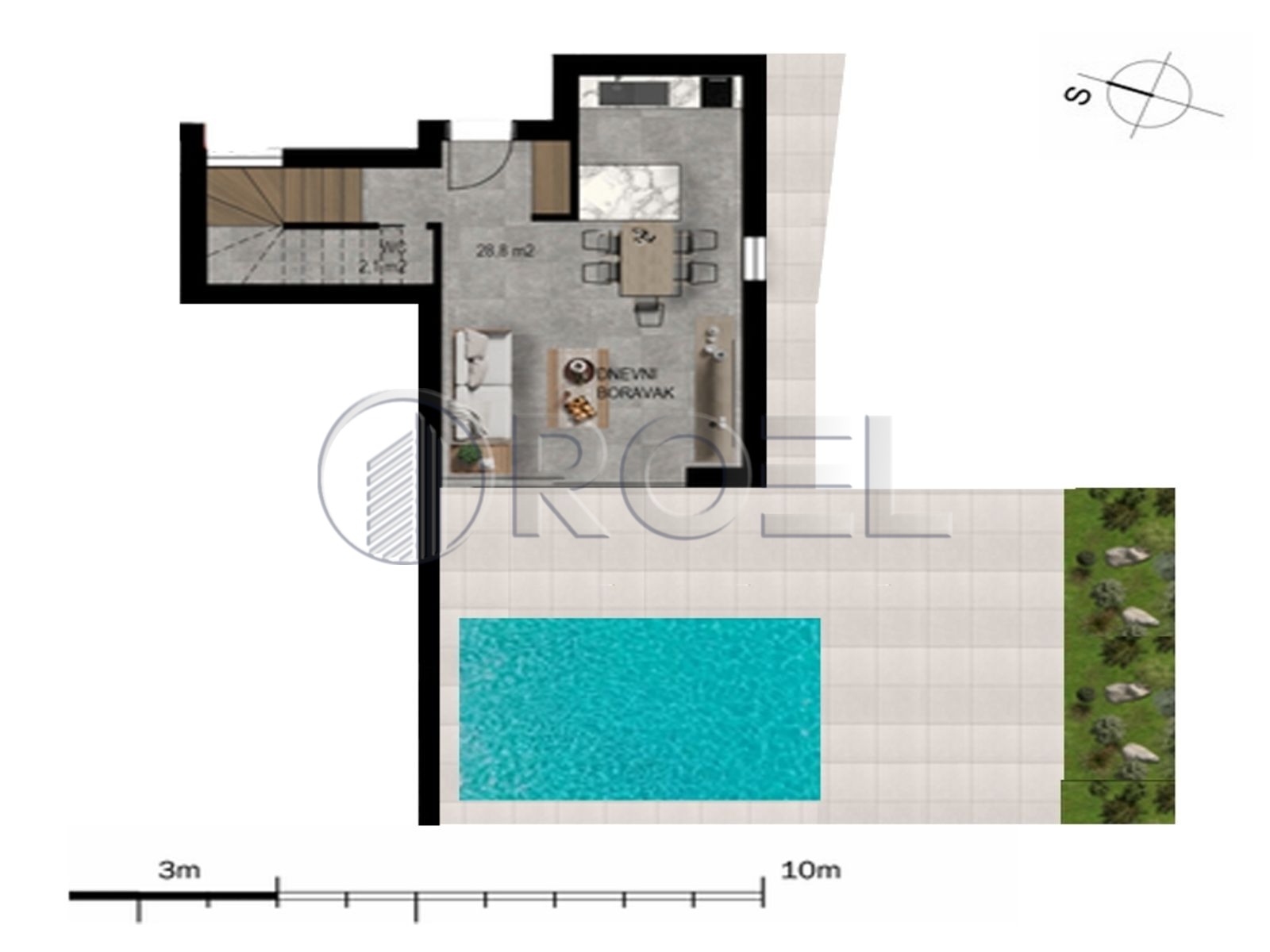 139319_50_17124 Crikvenica, dvoetažna kuća 79,3 m2 s bazenom, prodaja