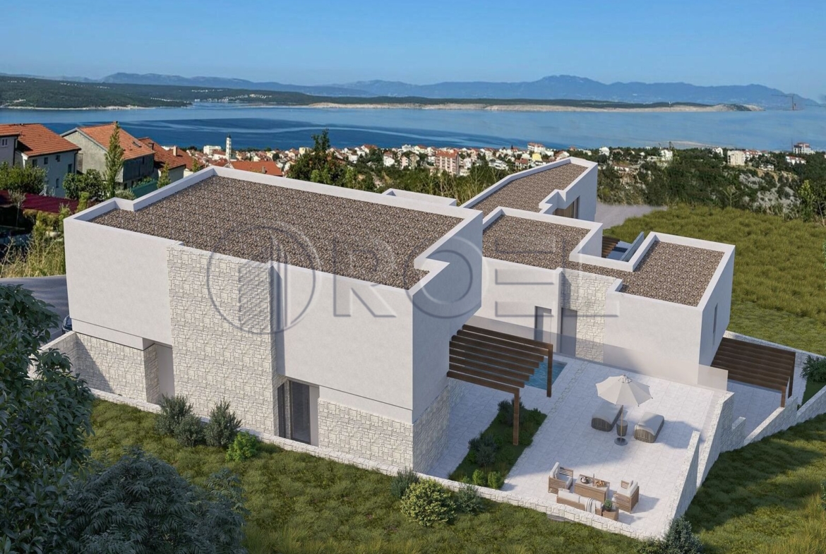 Crikvenica, četverosobna kuća 122,04 m2 s bazenom, prodaja