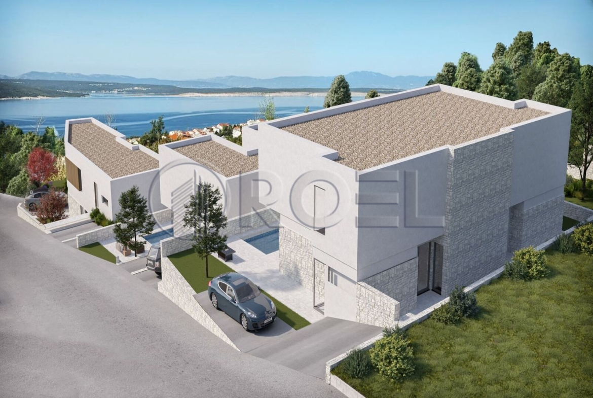 Crikvenica, četverosobna kuća 122,04 m2 s bazenom, prodaja